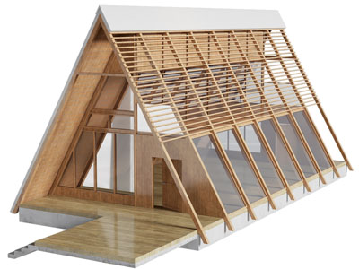 现代阳光房、木屋