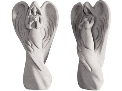 现代天使雕塑雕刻3d模型 现代天使雕塑雕刻