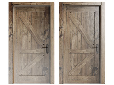 工业风loft实木平开门 木门