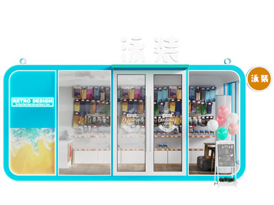 现代泳装专卖店、门头