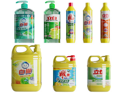 现代瓶装、桶装洗洁精
