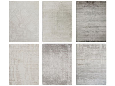 现代长方形地毯3d模型 现代长方形地毯