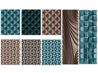 现代造墙饰挂件