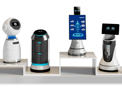 现代智能机器人3d模型 现代智能机器人