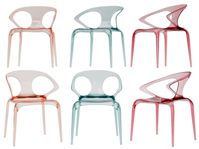 现代亚克力休闲椅子 餐椅