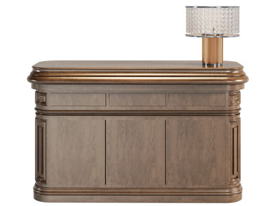 现代实木玄关柜 边柜