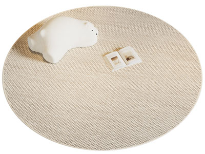 侘寂风编织圆形地毯3d模型 侘寂风编织圆形地毯