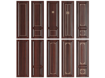 新中式实木柜门