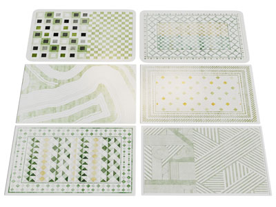 现代长方形地毯3d模型 现代长方形地毯