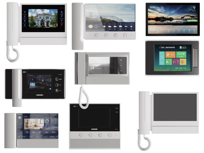 现代可视电话 门禁 对讲机3d模型 现代可视电话 门禁 对讲机