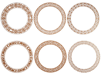 新中式雕花 金属古纹 花格 镂花