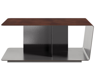 现代长方形茶几3d模型 现代长方形茶几