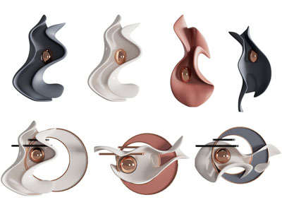 现代墙饰挂件 壁灯