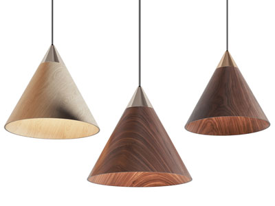 现代锥形灯罩吊灯