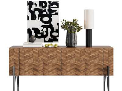 现代高脚玄关柜 边柜