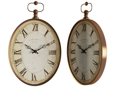 现代钟表3d模型 现代钟表