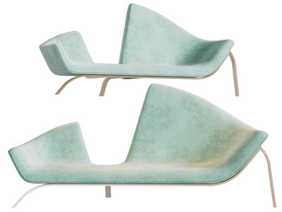 现代轻奢异形布艺多人沙发