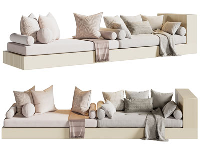 现代飘窗沙发垫 多人沙发