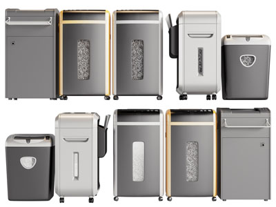 现代碎纸机办公电器3d模型 现代碎纸机办公电器