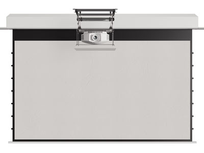 现代投影仪 投影幕布3d模型 现代投影仪 投影幕布