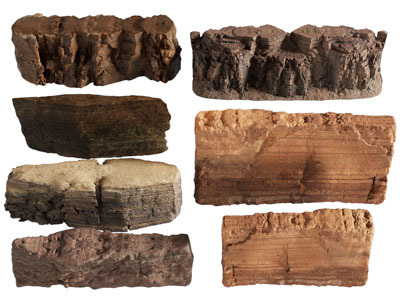 现代岩石 石头 石块