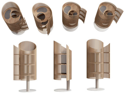 现代户外垃圾桶3d模型 现代户外垃圾桶