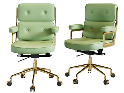 现代轻奢办公转椅