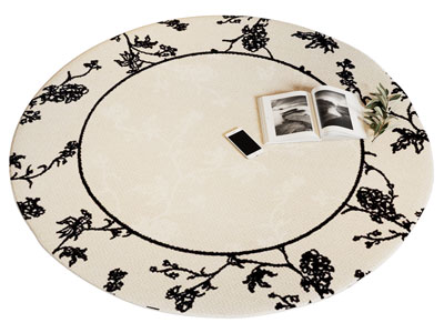 现代圆形地毯3d模型 现代圆形地毯