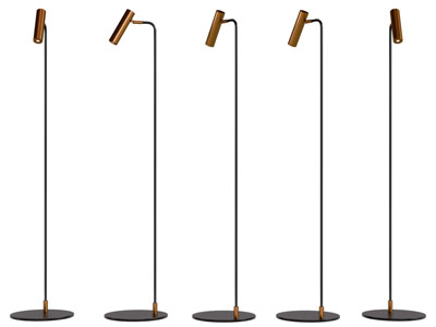 现代金属落地灯