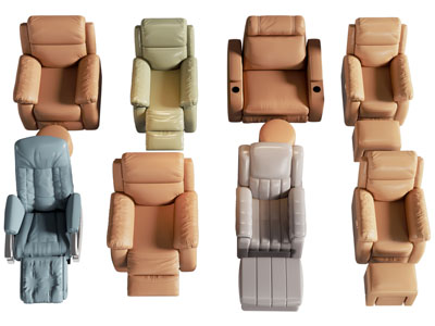 现代按摩椅子 休闲椅子