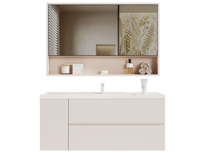 现代洗手台 镜柜