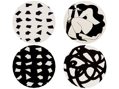 现代圆形地毯3d模型 现代圆形地毯