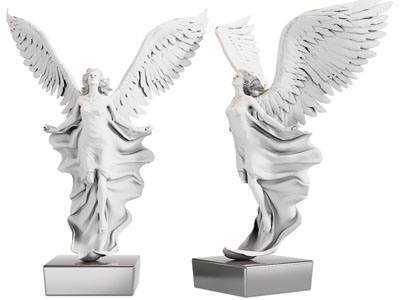 欧式天使雕塑雕刻3d模型 欧式天使雕塑雕刻