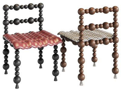 后现代串珠休闲椅子