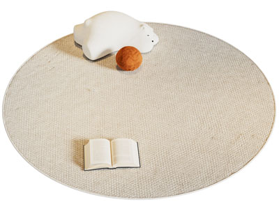 侘寂风圆形地毯 懒人沙发3d模型 侘寂风圆形地毯 懒人沙发