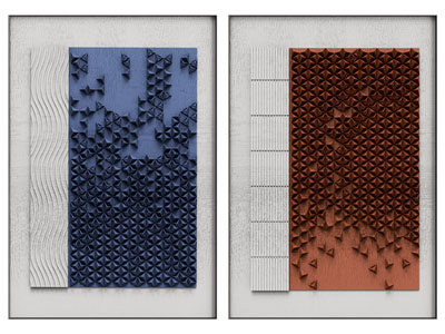 现代立体装饰挂画3d模型 现代立体装饰挂画