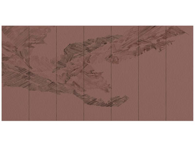 新中式背景墙3d模型 新中式背景墙