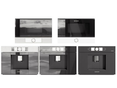 现代咖啡机 烤箱 厨房电器3d模型 现代咖啡机 烤箱 厨房电器