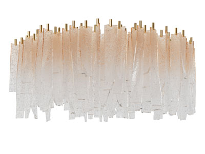 现代磨砂灯罩吊灯