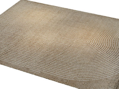 侘寂风草编地毯3d模型 侘寂风草编地毯