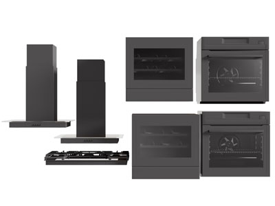 现代烤箱 抽油烟机 厨房电器3d模型 现代烤箱 抽油烟机 厨房电器