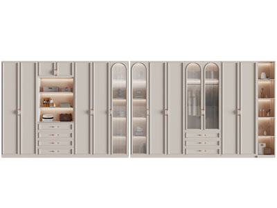 法式装饰柜 衣柜