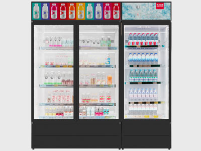 现代饮料展示柜 冷饮柜 冰箱 保鲜柜3d模型 现代饮料展示柜 冷饮柜 冰箱 保鲜柜