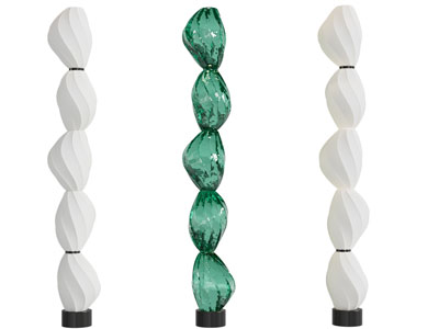 现代串珠落地灯