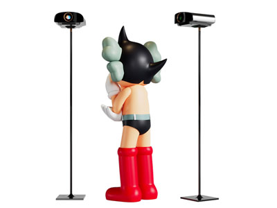 现代支架投影仪3d模型 现代支架投影仪