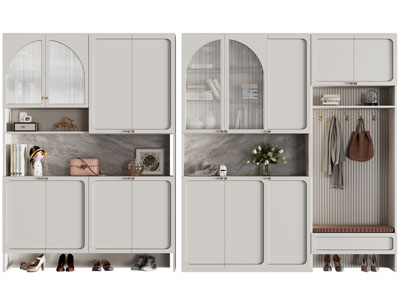 法式玄关鞋柜