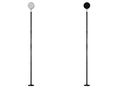 现代金属落地灯