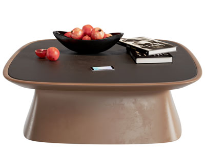 新中式方形茶几3d模型 新中式方形茶几