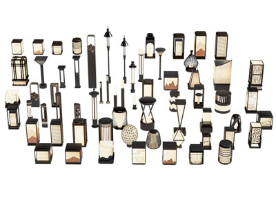 新中式草坪灯 地灯 装饰灯