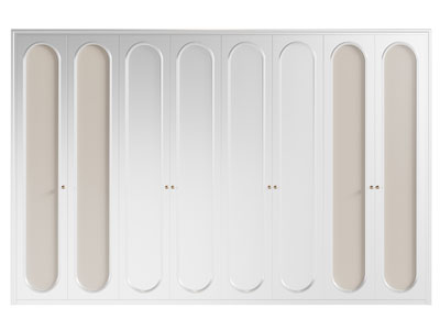 法式衣柜3d模型 法式衣柜